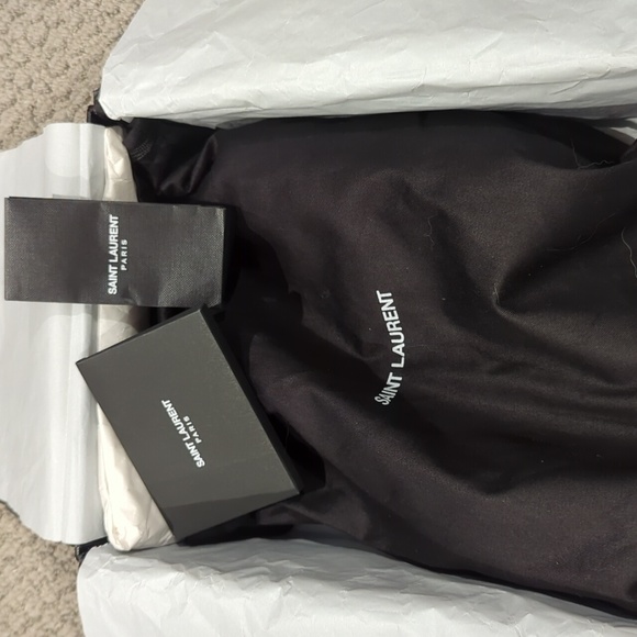 Saint Laurent Vernice Chiffon Nude Size 40 - Picture 8 of 8